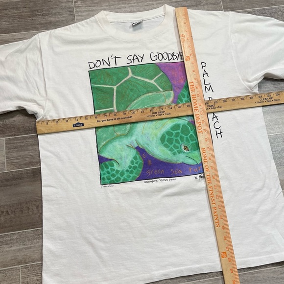 Vintage Palm Beach Turtles Endangered Species Series T Shirt - Picture 7 of 8